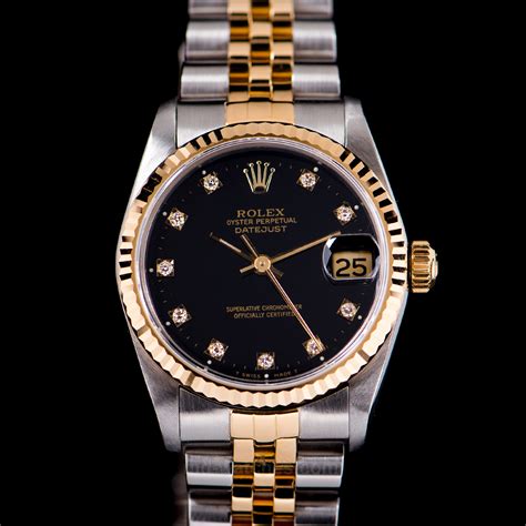 rolex oyster perpetual datejust ladies diamond 31mm price|rolex datejust 31mm diamond bezel.